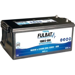 Marine battery Fulbat FDM12-900 12V 180Ah 900A AGM CARBON
