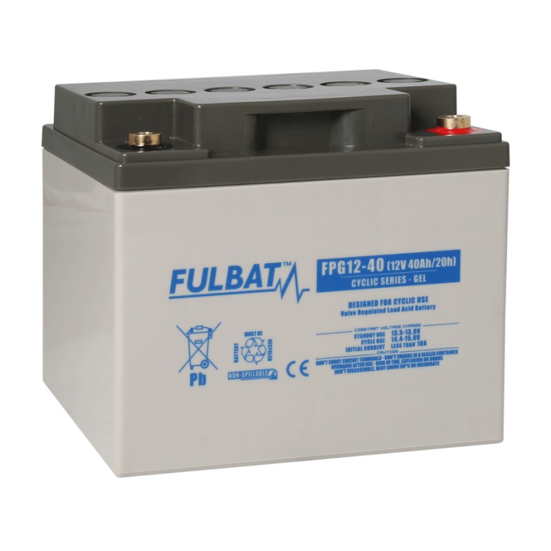 Batteria per scooter di mobilità Fulbat FPG12-40 12V 40Ah GEL