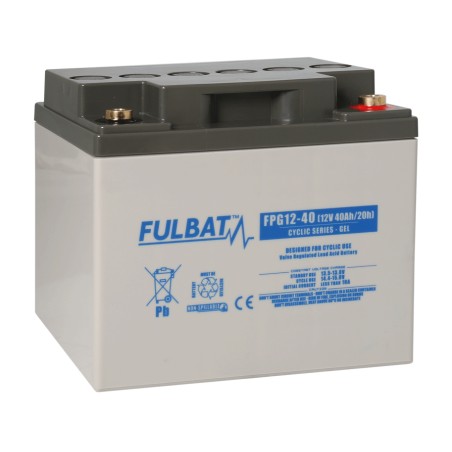 Mobility scooter battery Fulbat FPG12-40 12V 40Ah GEL