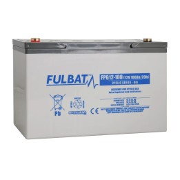 Mobility scooter battery Fulbat FPG12-100 12V 100Ah GEL