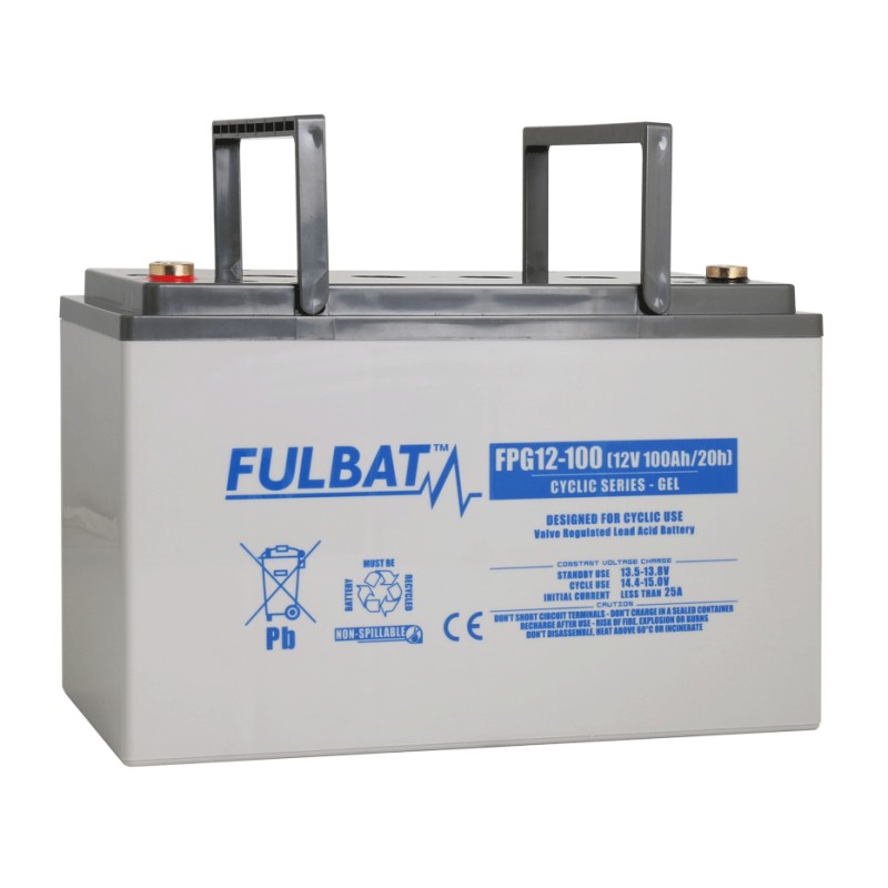 Batteria per scooter di mobilità Fulbat FPG12-100 12V 100Ah GEL