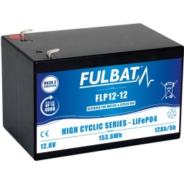 Batteria per scooter di mobilità Fulbat FLP12-12 12.8V 12Ah LiFePO4