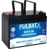 Bateria de scooter de mobilidade Fulbat FLP12-36 12.8V 36Ah LiFePO4