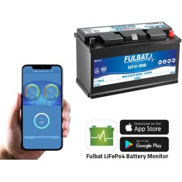 Batería de scooter de movilidad Fulbat FLP12-100 12.8V 100Ah LiFePO4