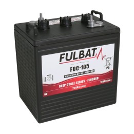 Traktionsbatterie Fulbat FDC-105 6V 185Ah | baterias.com