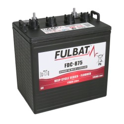 Traktionsbatterie Fulbat FDC-875 8V 145Ah | baterias.com
