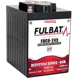 Batteria a trazione Fulbat FDC6-245 AGM 6V 210Ah AGM