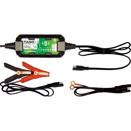 Fulbat FULLOAD Battery Charger 6V/12V · 2-4A | baterias.com