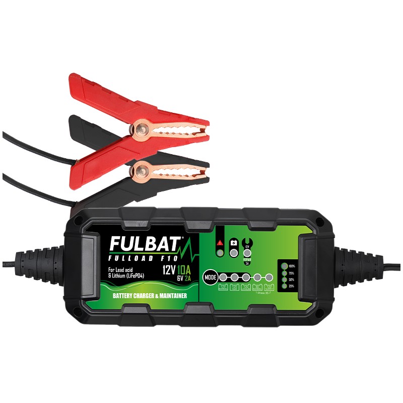 Fulbat FULLOAD Battery Charger 12V · 10A | baterias.com