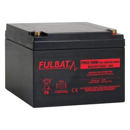 Stationary UPS battery Fulbat FPH12-750W 12V 26Ah AGM