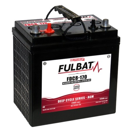 Batteria a trazione Fulbat FDC8-170 AGM 8V 145Ah AGM