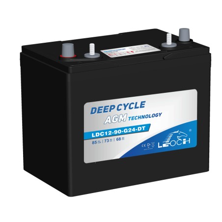 Mobility scooter battery Leoch LDC12-90-G24-DT 12V 85Ah AGM