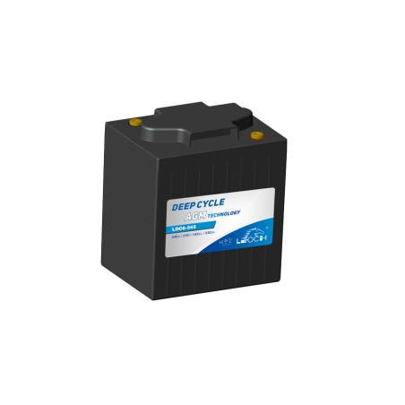 Batteria per golf cart Leoch LDC6-245 6V 245Ah AGM | baterias.com