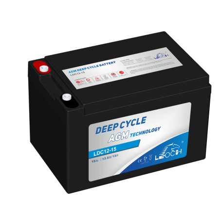 Batteria per scooter di mobilità Leoch LDC12-15 12V 15Ah AGM