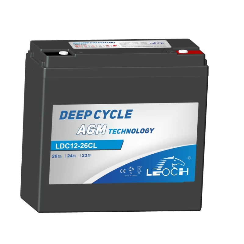 Mobility scooter battery Leoch LDC12-26CL 12V 26Ah AGM