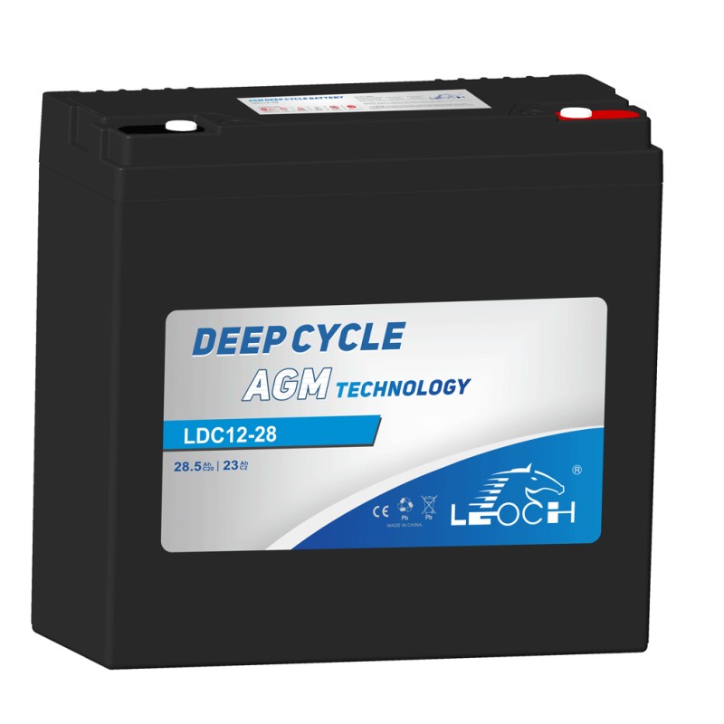 Batteria per scooter di mobilità Leoch LDC12-28 12V 28.5Ah AGM