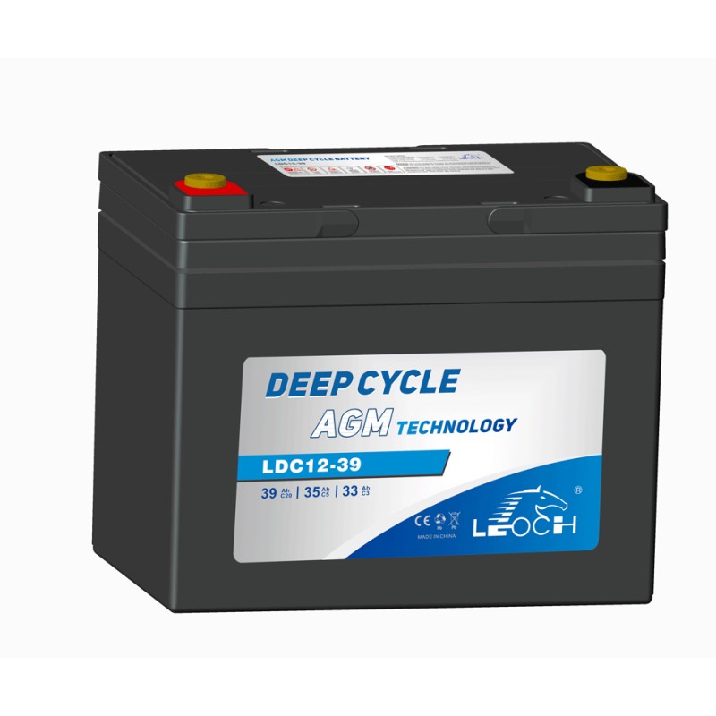 Mobility scooter battery Leoch LDC12-39 12V 39Ah AGM