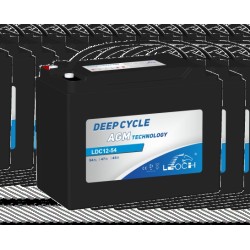 Batteria per scooter di mobilità Leoch LDC12-54 12V 54Ah AGM