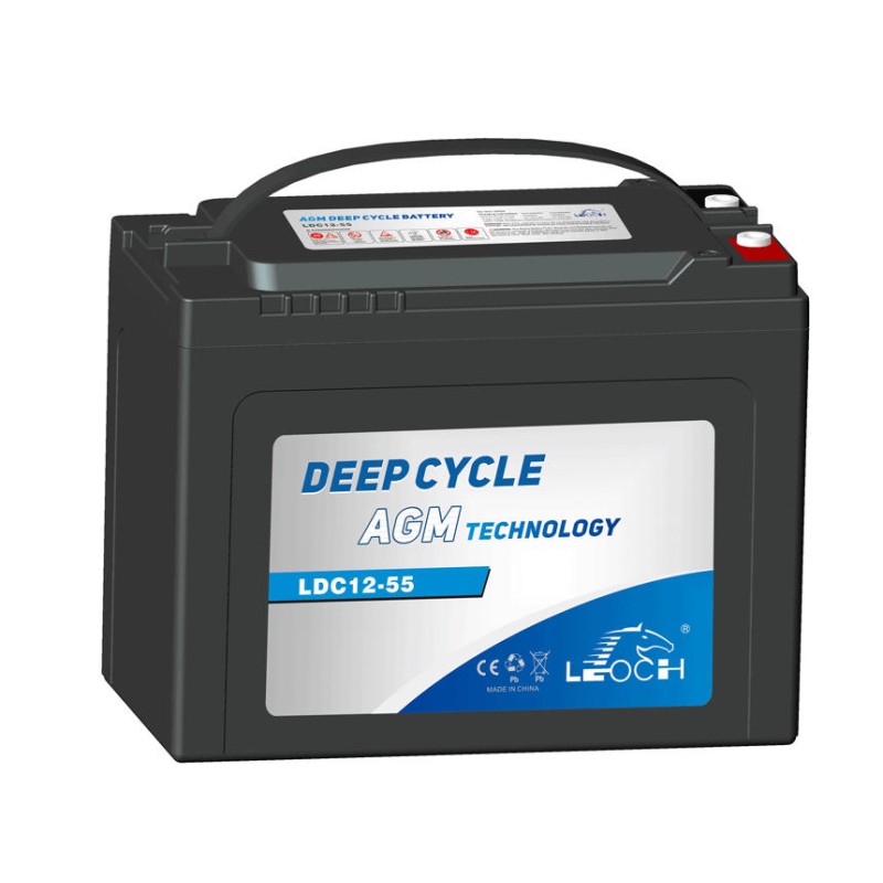 Batterie für Mobilitätsscooter Leoch LDC12-55 12V 55Ah AGM