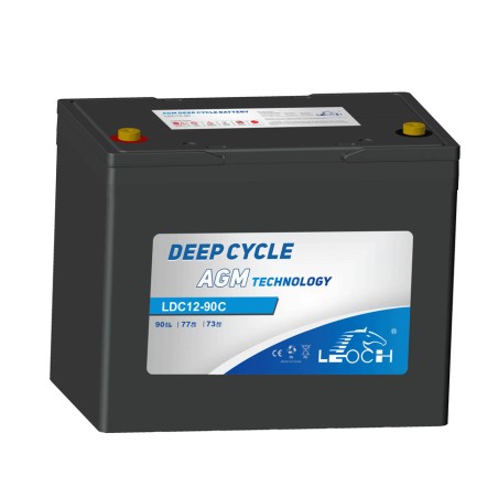 Batteria per scooter di mobilità Leoch LDC12-90C 12V 90Ah AGM