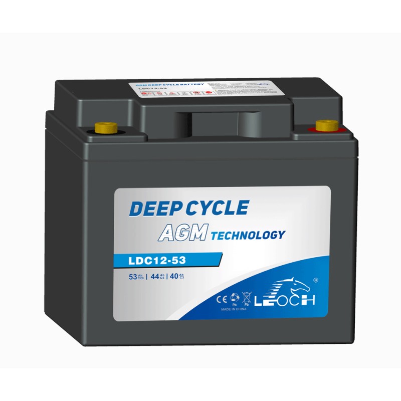 Mobility scooter battery Leoch LDC12-53 12V 53Ah AGM