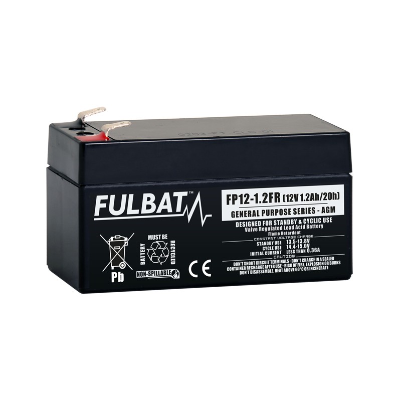 Batteria stazionaria UPS Fulbat FP12-1.2FR 12V 1.2Ah AGM
