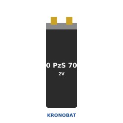 Batteria Elemento di trazione Kronobat 10 PzS 700 2V 700Ah 840Ah per Cesab BIT 1200