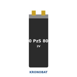Batterie Élément de traction Kronobat 10 PzS 800 2V 800Ah 960Ah pour Hyster JN 60.00