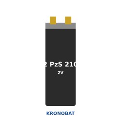 Batteria Elemento di trazione Kronobat 2 PzS 210 2V 210Ah 252Ah per Yale MP 20 X