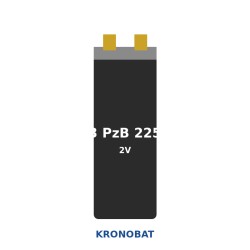 Batterie Élément de traction Kronobat 3 PzB 225 2V 225Ah 270Ah pour OMG 715 BMK