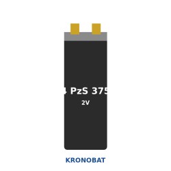 Bateria Elemento de tração Kronobat 4 PzS 375 2V 375Ah 450Ah para Mariotti FCB 3/10