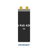 Élément de traction Kronobat 4 PzS 420 2V 420Ah