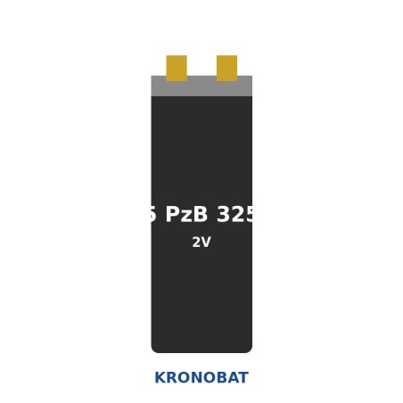 Traction cell Kronobat 5 PzB 325 2V 325Ah