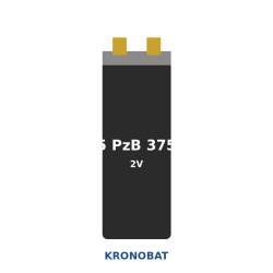 Batterie Élément de traction Kronobat 5 PzB 375 2V 375Ah 450Ah pour Hyster E 2.00 XN