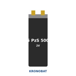 Batterie Élément de traction Kronobat 5 PzS 500 2V 500Ah 600Ah pour Mariotti FCB 3/10