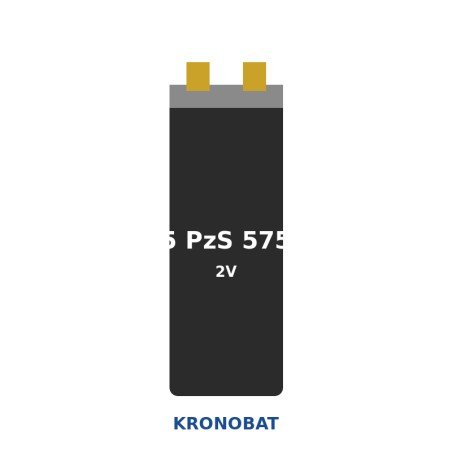 Élément de traction Kronobat 5 PzS 575 2V 575Ah