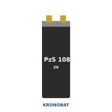 Élément de traction Kronobat 7 PzS 1085 2V 1085Ah