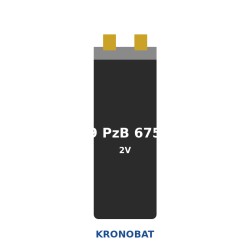 Batterie Élément de traction Kronobat 9 PzB 675 2V 675Ah 810Ah pour Hyster E 4.50 XLS