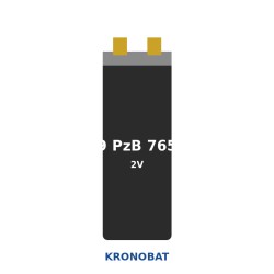 Batterie Élément de traction Kronobat 9 PzB 765 2V 765Ah 918Ah pour Komatsu Otros modelos