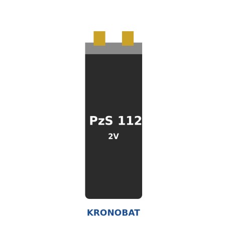 Élément de traction Kronobat 9 PzS 1125 2V 1125Ah