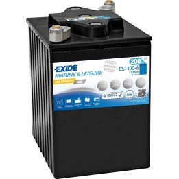 Marine battery Exide ES1100-6 6V 200Ah 950A GEL
