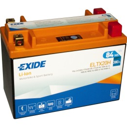 Batteria moto Exide ELTX20H 12V 7Ah 380A Li-Ion