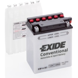 Motorradbatterie Exide EB14-B2 12V 14Ah 145A