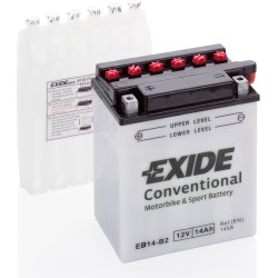 Batería de moto Exide EB14-B2 12V 14Ah 145A