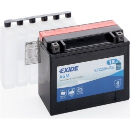 Batteria moto Exide ETX20H-BS 12V 18Ah 270A AGM