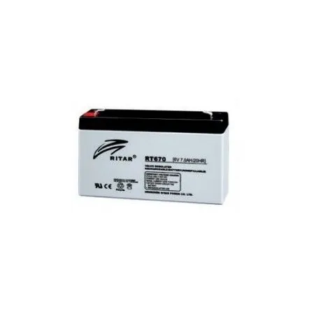 Ritar RT670. Bateria para UPS Ritar 7Ah 6V
