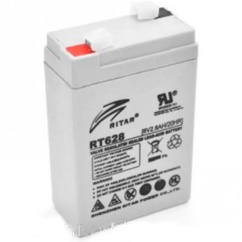 Battery Ritar RT628 2,8Ah 6V Rt RITAR - 1