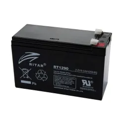 Ritar RT1290. Battery for UPS Ritar 9Ah 12V