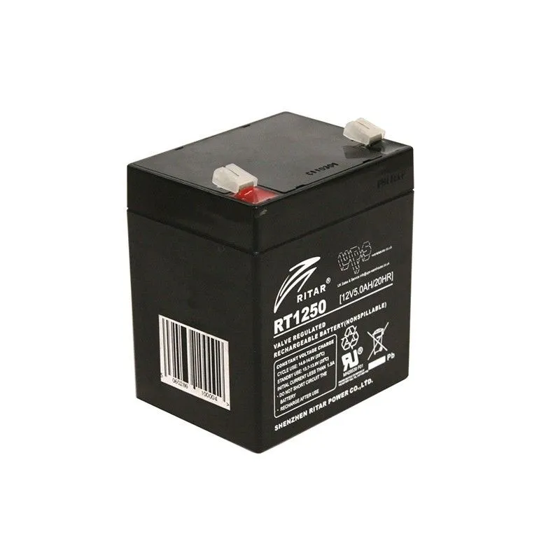 Ritar RT1250. Batteria per UPS Ritar 5Ah 12V