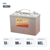 Batterie fauteuil roulant Deka 8G30H 12V 97.6Ah GEL – caractéristiques clés